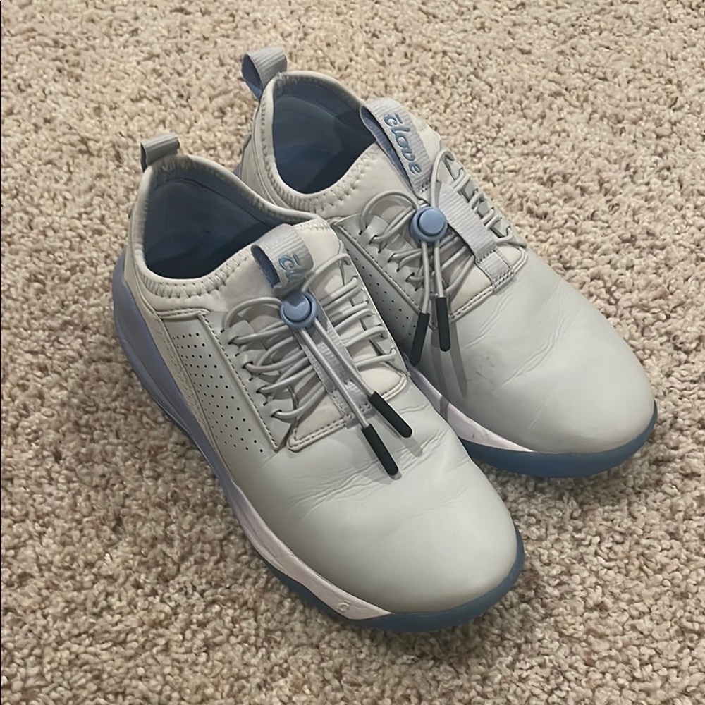 Clove Nursing Shoes in Blue and Gray